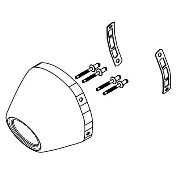 Bild von Carbon Endkappe