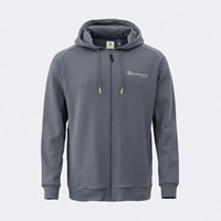 Bild von Railed Hoodie mit Reißverschluss